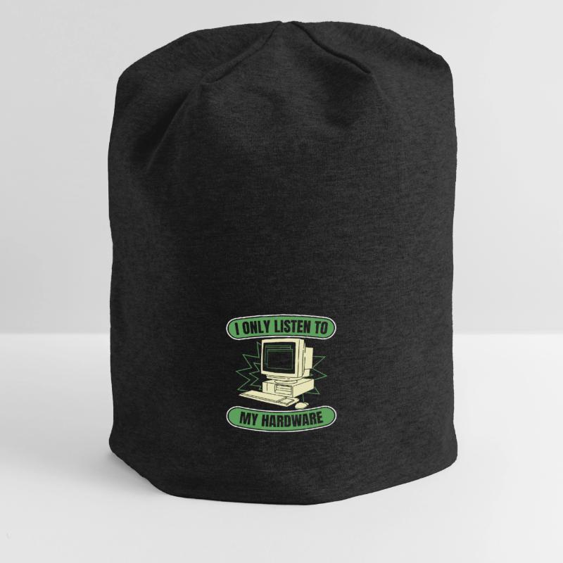 Entwickler Coder Programmierer Hardware Jersey-Beanie