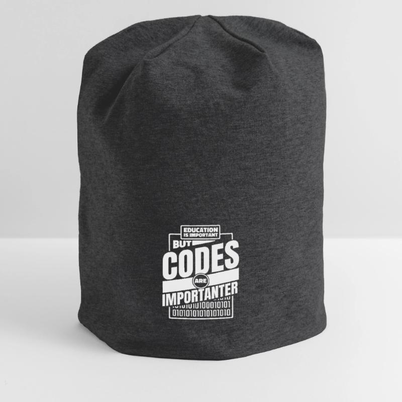 Developer Coder Programmer Funny Jersey Beanie