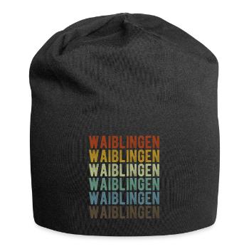 Waiblingen City Retro Vintage - Bonnet en jersey - noir - Devant