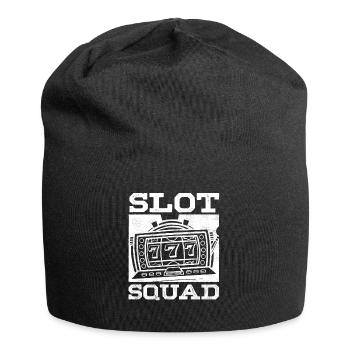 Slot Machine, Slot Machines, Gambling - Jersey Beanie - black - Front
