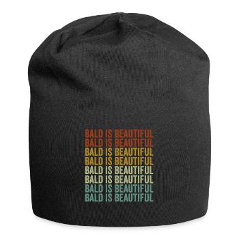 Kahl ist schön 4. Juli Kahl - Jersey-Beanie - Schwarz - Vorne