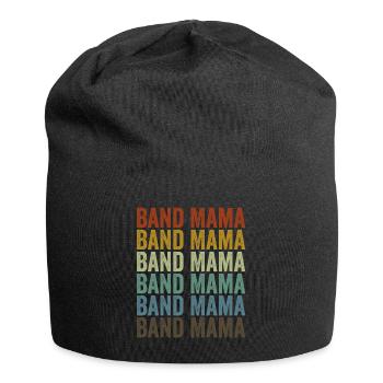 Band Mama Saxophone Mama - Jersey Beanie - black - Front