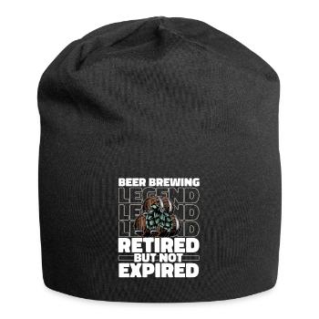 Hobbybrauer Bier Craft Beer Im Ruhestand - Jersey-Beanie - Schwarz - Vorne