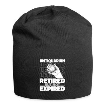 Antiques Antique dealers in retirement - Jersey Beanie - black - Front