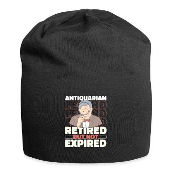Antiques Antique dealers in retirement - Jersey Beanie - black - Front