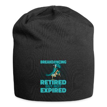 Breakdance Breakdancer Breakdancing Pensioner - Jersey Beanie - black - Front