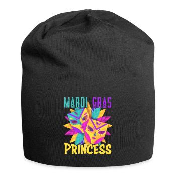 Carnival Family Matching Mardi Gras Princess - Jersey-Beanie - Schwarz - Vorne