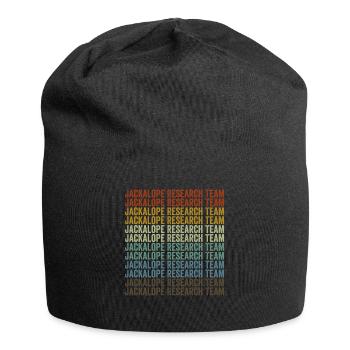 Research Team for Jackal Bean Lovers Research - Jersey Beanie - black - Front