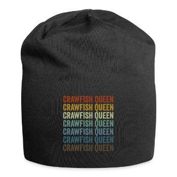 Crawfish Queen Crawfish Queen Girl Crawfish - Jersey Beanie - black - Front