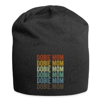 Dobie Mama Doberman Mama Dog Lovers - Bonnet en jersey - noir - Devant