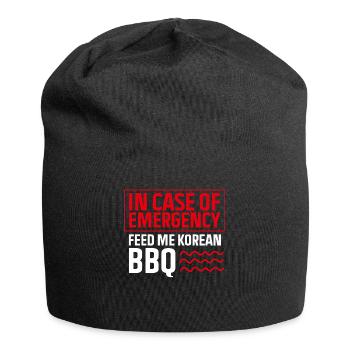 Korean BBQ, Korean - Jersey Beanie - black - Front