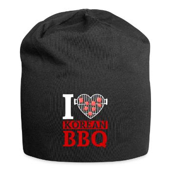 Korean BBQ, Korean - Jersey Beanie - black - Front