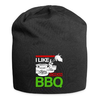Korean BBQ, Korean - Jersey Beanie - black - Front