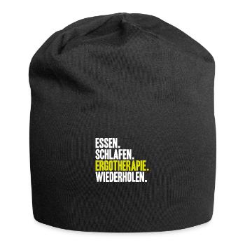 Ergotherapeut Ergotherapie Occupational Therapist - Jersey-Beanie - Schwarz - Vorne