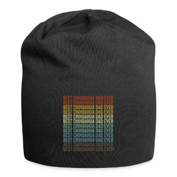 Bester Chihuahua Papa aller Zeiten Chihuahua Hund - Jersey-Beanie - Schwarz - Vorne