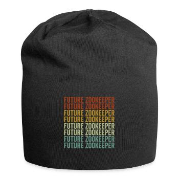 Future Zookeeper Zookeeper Safari Trip Zookeeper - Jersey Beanie - black - Front