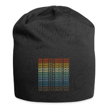 Amateur radio It is a contact sport Amateur radio - Jersey Beanie - black - Front