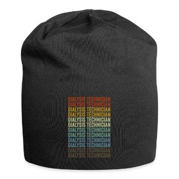 Dialyse-Techniker Dialyse-Techniker - Jersey-Beanie - Schwarz - Vorne