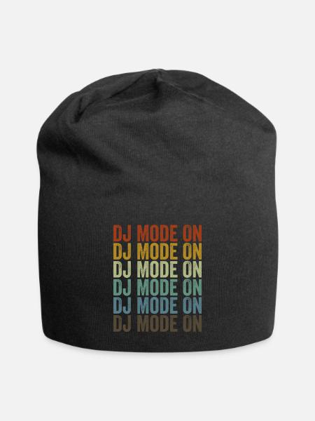 Mode DJ sur Dj Disc Jockey - Bonnet en jersey - noir