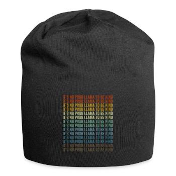 It is not a true lama to be kind Lama A - Jersey Beanie - black - Front