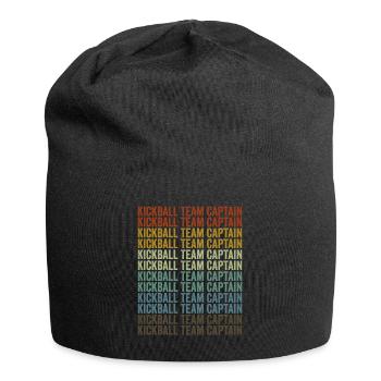 Kickball Team Captain Kickball Player - Jersey Beanie - black - Front