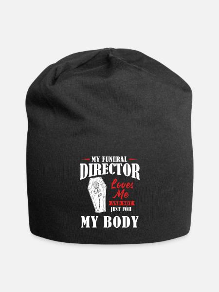 Funeral Homes, Funeral Homes - Jersey Beanie - black
