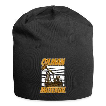 Oil Field Oil Rig Oil Traders - Jersey Beanie - black - Front