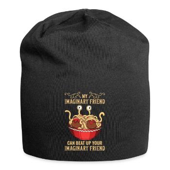 Flying Spaghetti Monster Pastafari - Jersey Beanie - black - Front