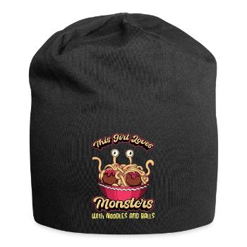 Spaghetti volant Monster FSM Pastafari Pastafar - Bonnet en jersey - noir - Devant