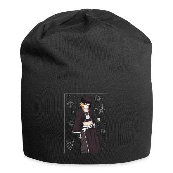 Angura Kei Sombre Japonais Esthétique Gothique - Bonnet en jersey - noir - Devant