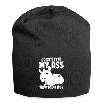 Hamster Golden Hamster - Jersey Beanie - black - Front