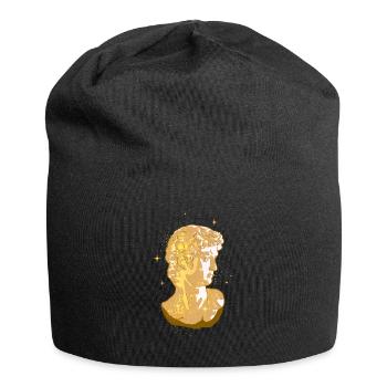 Boujee Aesthetic David Statue Bougie - Jersey Beanie - black - Front