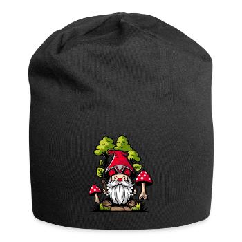Mushroom pickers Mushrooms Mushroom dwarf - Jersey Beanie - black - Front