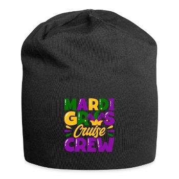 Mardi Gras Cruise Crew Mardi Gras Gift - Jersey Beanie - black - Front