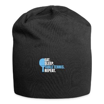 Tischtennis Ping Pong Pingpong Table Tennis - Jersey Beanie - black - Front