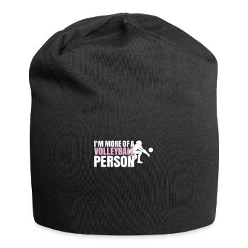 Volleyball Volleyball Player Volleyball Player Volley - Jersey Beanie - black - Front