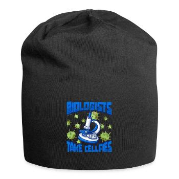 Biologie Biologiste Microscope - Bonnet en jersey - noir - Devant