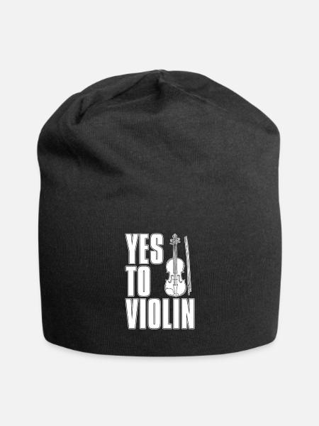 Violon Violon Drôle - Bonnet en jersey - noir