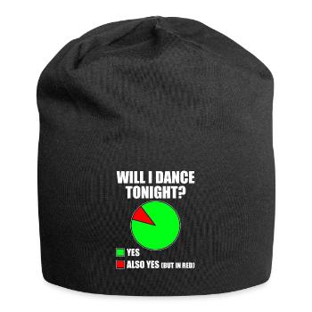 Tanzen Spruch Ballsaal Paartanz Tanz Tanzfläche - Jersey-Beanie - Schwarz - Vorne