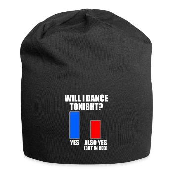 Tanzen Spruch Ballsaal Paartanz Tanz Tanzfläche - Jersey-Beanie - Schwarz - Vorne