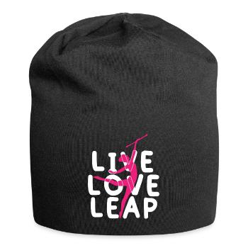 Baton Twirler, Baton Twirling, Gymnastique - Bonnet en jersey - noir - Devant
