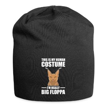Grande flopa Caracal - Bonnet en jersey - noir - Devant