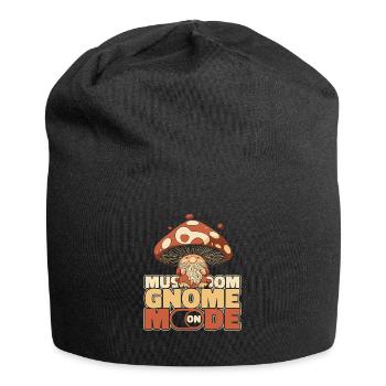 Mushroom pickers Mushrooms Mushroom dwarf - Jersey Beanie - black - Front