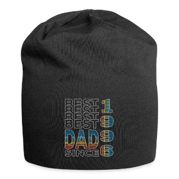 Best dad in the world since 1996 Father's Day - Jersey Beanie - black - Front