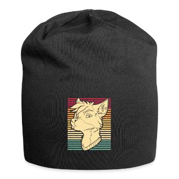 Furry Fandom Fursuits Funny - Jersey Beanie - black - Front