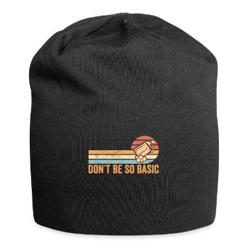 Fabricant de savon amusant - Bonnet en jersey - noir - Devant