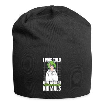 Furry Fandom Fursuits Funny - Jersey Beanie - black - Front