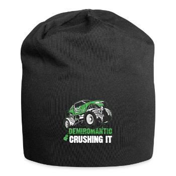Demiromantic Pride Monster Truck - Bonnet en jersey - noir - Devant