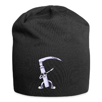 Anesthésiste Anesthésiologie Polka Dot - Bonnet en jersey - noir - Devant