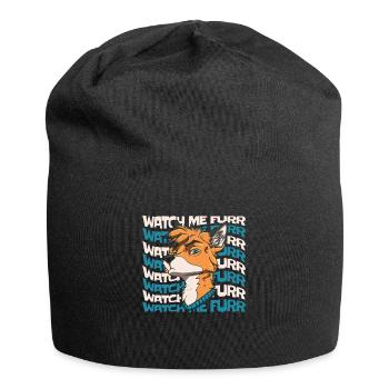 Furry Fandom Fursuits Humor - Jersey Beanie - black - Front